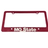 Ironworks Mo State Maroon License Plate Frame