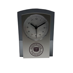 Missouri State University Bear Head Clock With Alarm
