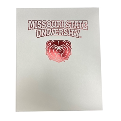 Missouri State University White Pocket Folder