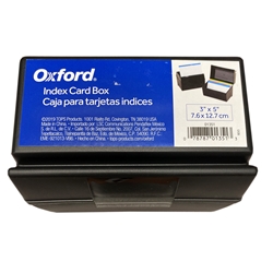 Oxford Index Card Box Holder