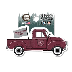 SDS Design Missouri State Bear Head Truck Sticker