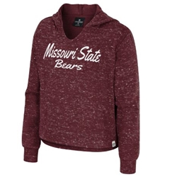 Colosseum Missouri State Bears Youth Girls Maroon Pullover Hoodie
