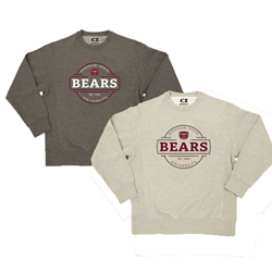 CI Sport Missouri State University Bear Head Bears Est. 1905 Crewneck