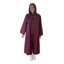 Bachelor's Degree Maroon Graduation Gown