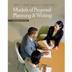 MODELS OF PROPOSAL PLANNING & WRITING