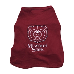 All Star Dogs Bear Head Missouri State Maroon T-Shirt