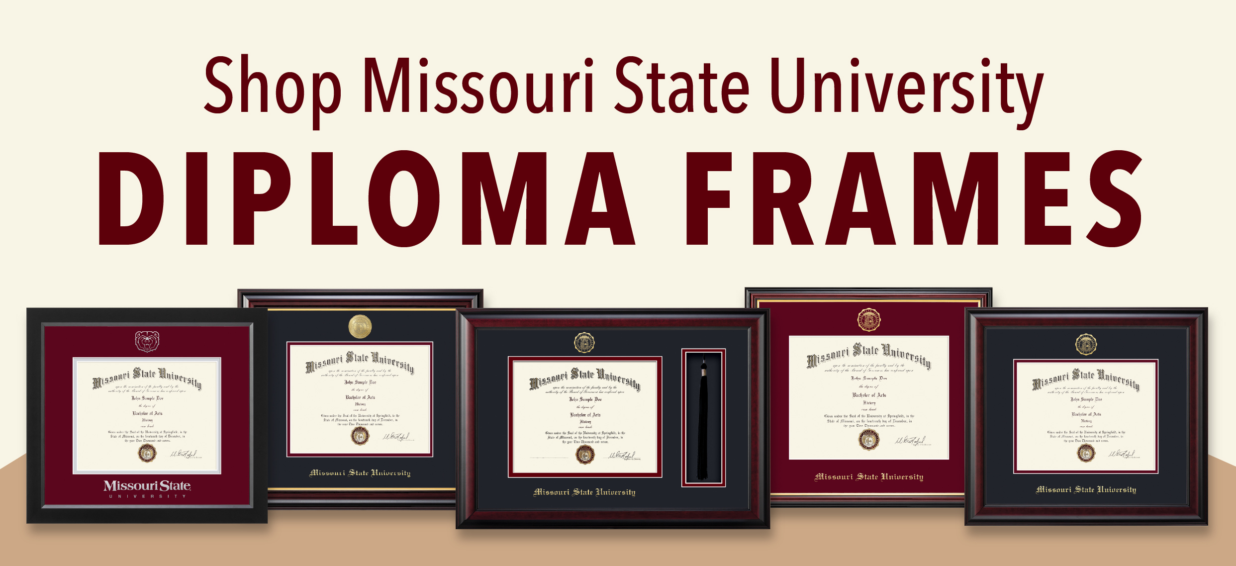 Shop Missouri State University Diploma Frames