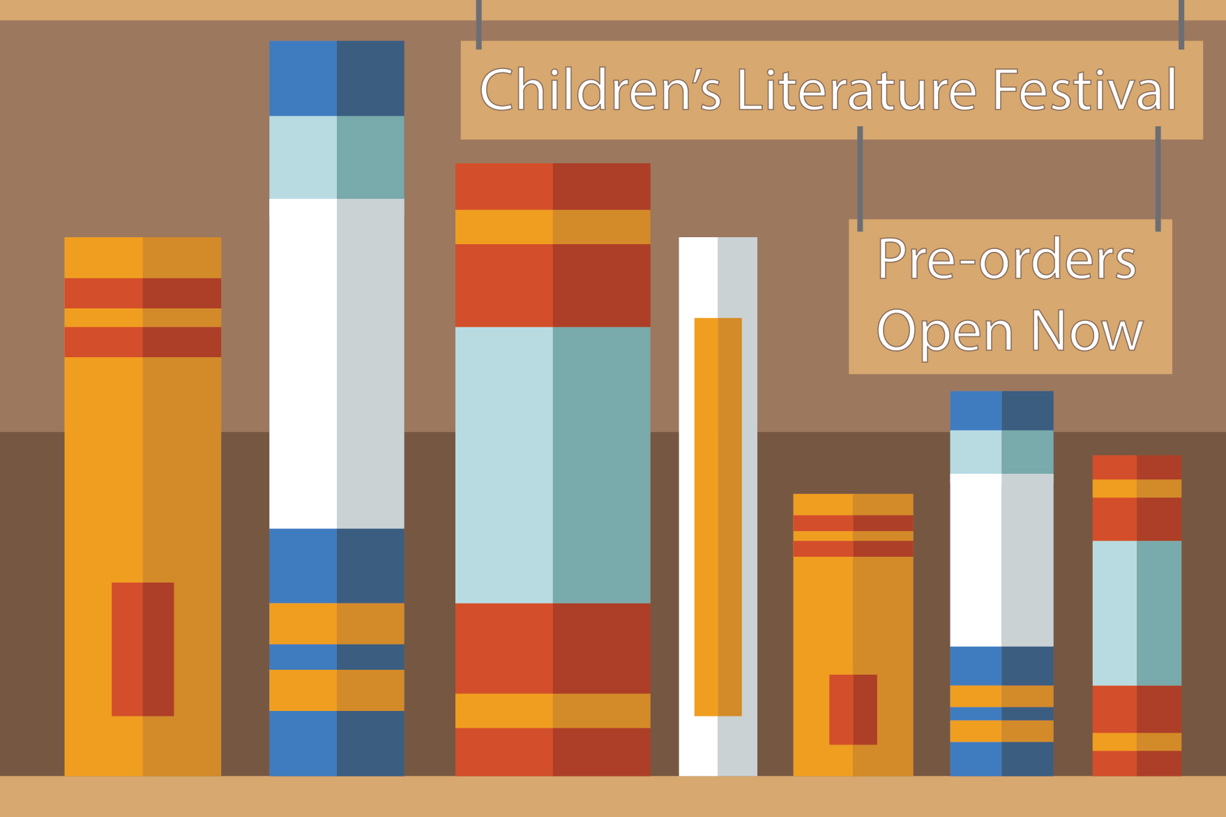 Children's Literature Festival Pre-orders Open Now.