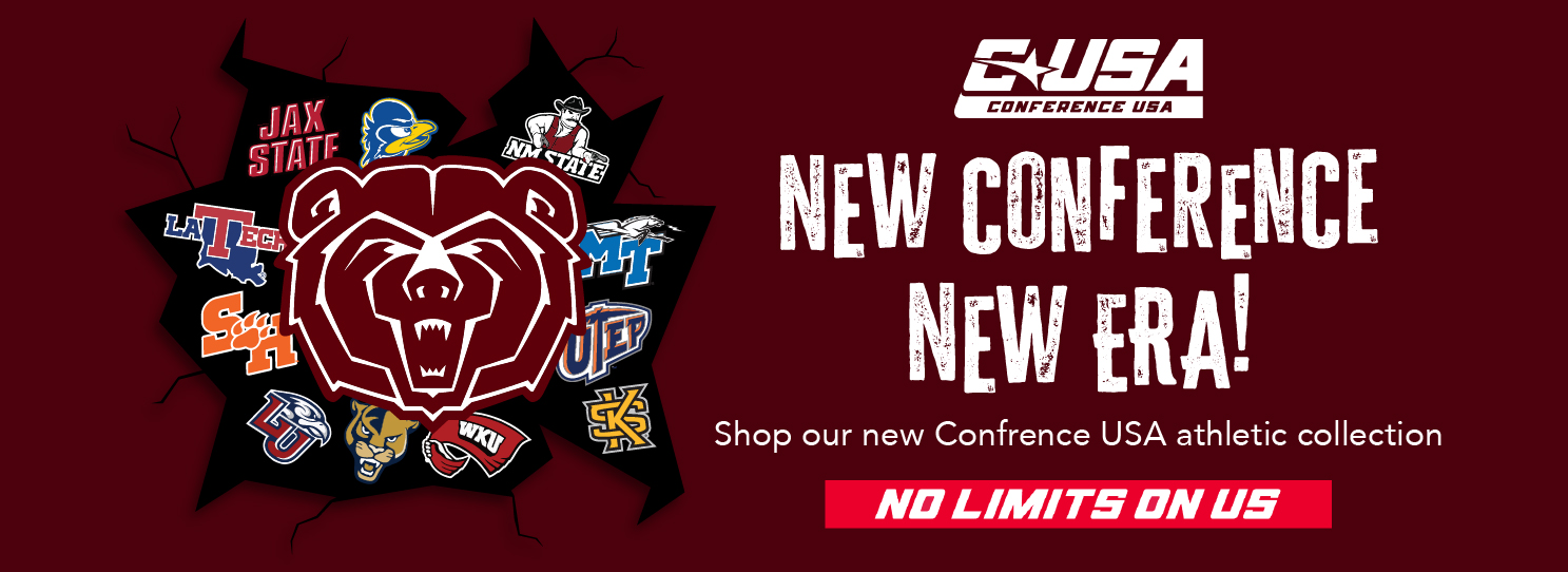 New Conference, New Era. Shop our CUSA Collection #NoLimitsOnUs