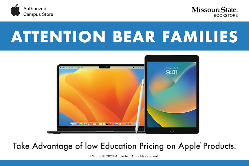 Bundle and save. $50 off iPads with an accessory and Applecare.
