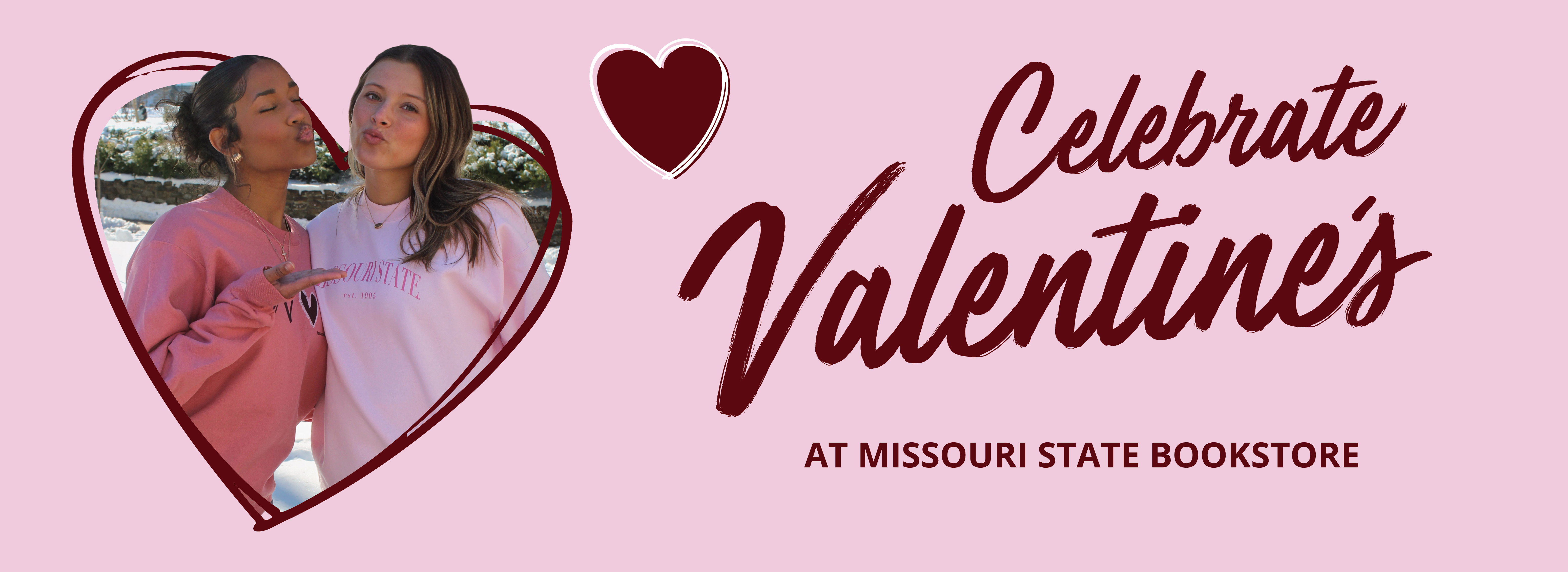 Celebrate valentines day with the bookstore!