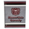 Missouri State Bear Head 1 Subject Spiral Notebook