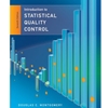 INTRO TO STATISTICAL QUALITY CONTROL-OUT OF PRINT