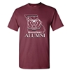 Missouri Bear Head Missouri State Alumni Maroon Short Sleeve Tee
