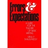 *OUT OF PRINT* ERRORS & EXPECTATIONS