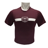 Adidas Bear Head Maroon Short Sleeve
