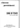 SONG OF PEACE (362-00130) *TTBB