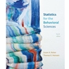 STATISTICS FOR THE BEHAVIORAL SCIENCES