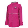 Charles River Bear Head Missouri State Hot Pink Full Zip Rain Jacket