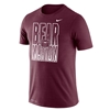 Nike Bear Nation Maroon Short Sleeve Tee