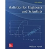 STATS FOR ENGINEERS & SCIENTISTS (RENTAL FROM MCG ONLY) N/A