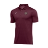 Nike Bear Head Maroon Short Sleeve Polo