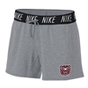 Nike Ladies Bear Head Dri-Fit Gray Shorts
