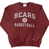 Champion Bears Basketball Maroon Crew Neck