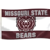 Missouri State Bear Head Bears Maroon/White Flag