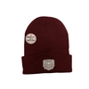 LogoFit Youth Bear Head Maroon Beanie