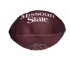Missouri State Bear Head Pet Football