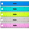 Plastic 6 inch Ruler