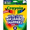 8 Ultra-Clean Washable Classic Crayola Markers