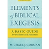 ELEMENTS OF BIBLICAL EXEGESIS