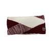 Zoozats Maroon & White Ladies Headband