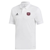 Adidas Men's Bear Head White Short Sleeve Polo