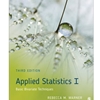 APPLIED STATISTICS I