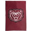Maroon Bear Head Home Banner