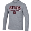Champion Bears Missouri State Bear Head Gray Long Sleeve Tee