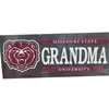 Missouri State University Grandma Bear Head Decal