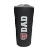 Bear Head Dad Black Tumbler with Lid