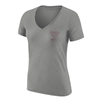 Nike Missouri State Gray Ladies Short Sleeve V-neck Tee
