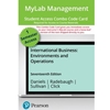 INTERNATIONAL BUSINESS PEARSON ETEXT COMBO