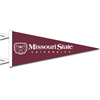 Collegiate Pacific Bear Head Missouri State University Maroon Pennant