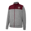 Colosseum  Bear Head Gray with Maroon Chest Pullover Jacket
