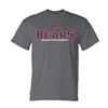 CI Sport Bear Head Bears Missouri State University Graphite Gray Short Sleeve Tee