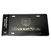 LXG Bear Head Missouri State Stainless Steel Auto Plate