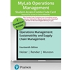 OPERS MGT MYLAB ACCESS + (LL MAILED FROM PUB)