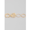 Assorted Gold Chain Ring Set