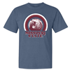 Uscape Apparel Missouri State Grizzly Bear Circle Design Blue Short Sleeve